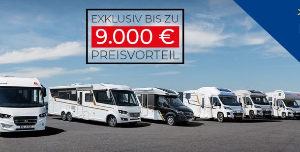 Great price advantages during the Caravan Salon Düsseldorf 2024