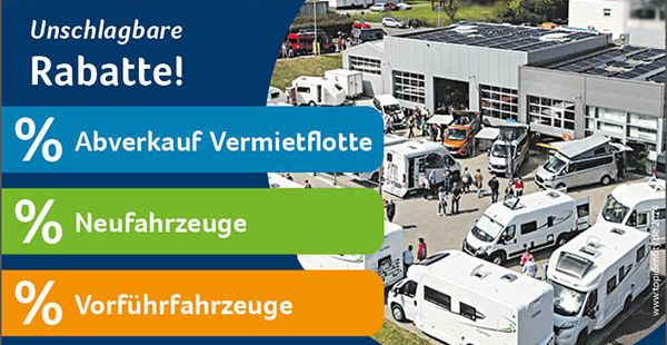 Herbstaktionstage beim Reisemobil-Center Rhein-Main-Odenwald